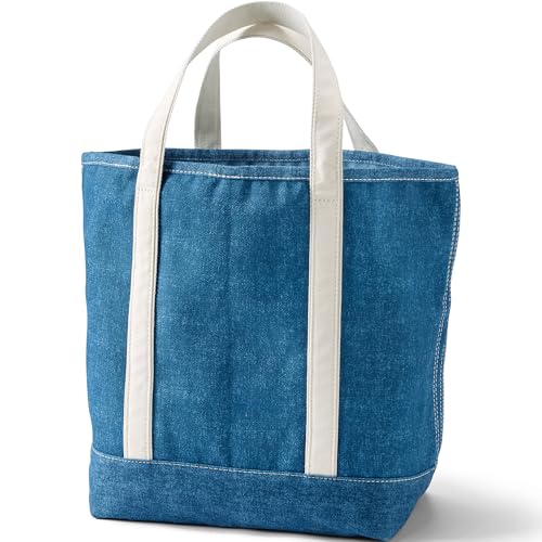 Image of Lands' End Open Top Canvas Tote Bag