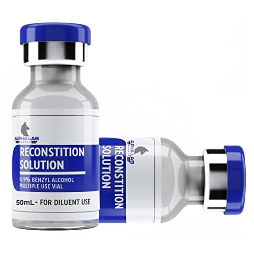 Alpha Lab Supply - Reconstitution Solution, 50mL - Glass Bottle (1)