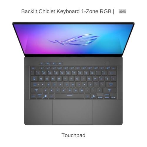 Image of HIDevolution [2025] ASUS ROG Zephyrus G14 GA403UP [Grey] 14 inch 3K 120Hz OLED, 4.0 GHz Ryzen 9 270, RTX 5070, 32GB LPDDR5X RAM, 1 TB PCIe SSD, Windows 11 Pro