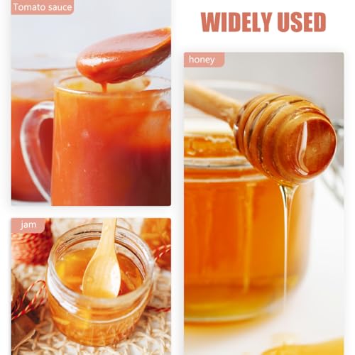 Foto von Angoily 4 Stücke Honig Quetschflasche 500 ml Honigflasche Squeeze Bottle Öl Squeeze Flasche Ahornsirupspender Kunststoff-Quetschflasche für Honigflaschen Mayo Hot Sauce Olivenöl
