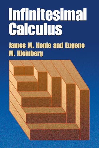 Infinitesimal Calculus (Dover Books on Mathematics)