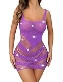 Avidlove Lingerie for Women Naughty Stretchy See Through Babydoll Sleepwear