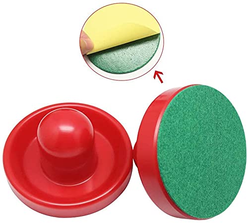 JZK Air Hockey tafel voelde duwer set, 4 stukken 96 mm pushers 4 stukken 94mm vilten 8 stukken pucks, kinderen en volwassenen de gunsten van verjaardags partij, feestzakvullers