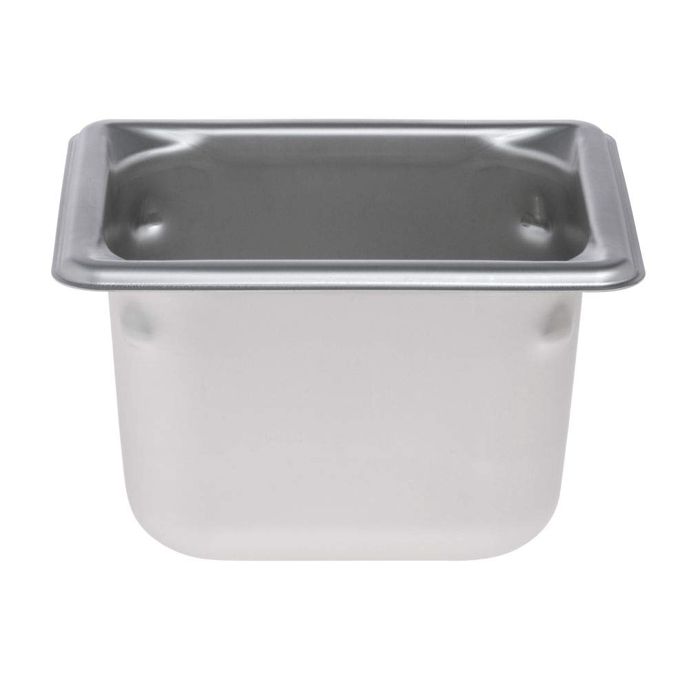 4" Deep Steam Table Super Pan with Reinforced Pour Corner | Anti-Jamming Food Tray for Restaurant Commercial Kitchen | 1.3 qt Capacity by Vollrath – 4.0 inches, Model 30842