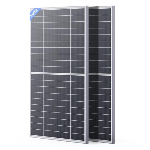 Callsun N-Type 16BB 400W Bifacial Solar Panel, 2&times;200W Solar Panels for 12V/24V Battery Systems...