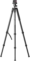 Vista 17 de BOG DeathGrip Aluminum Tripod with Durable Frame, Lightweight, Stable Design, Bubble Level, Adjustable Legs, Shooting Rest, and Hands-Free Operation