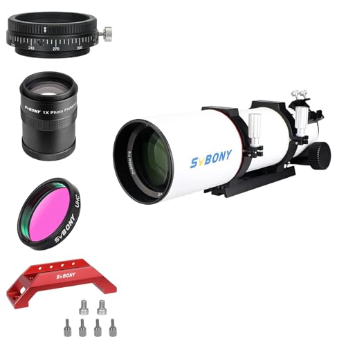 SVBONY SV550 80mm Triplet Apochromatic Refractor Telescope Kit