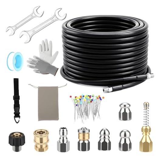 Professional Sewer Jetter Kit for Pressure Washers