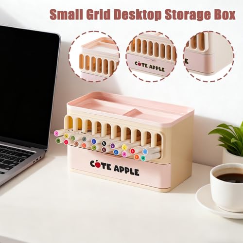 Petits tiroirs de bureau conteneur multifonction de rangement épuré - 8