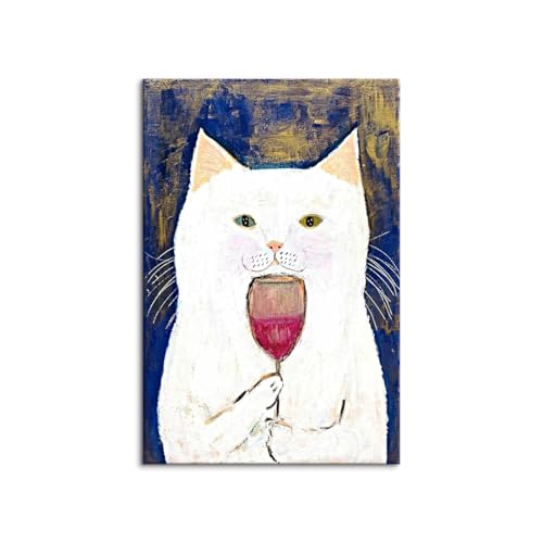 アートパネル 木枠付き 完成品 キャンバス 猫 ネコ アニマル 動物 壁画 額付き 現代 モダン インテリア ソファの背景画 飾り絵 油絵 絵画 プレゼント ギフト 木目調 フレーム アートボード ポスター 玄関 壁飾り 部屋飾り? (50x70cm(20
