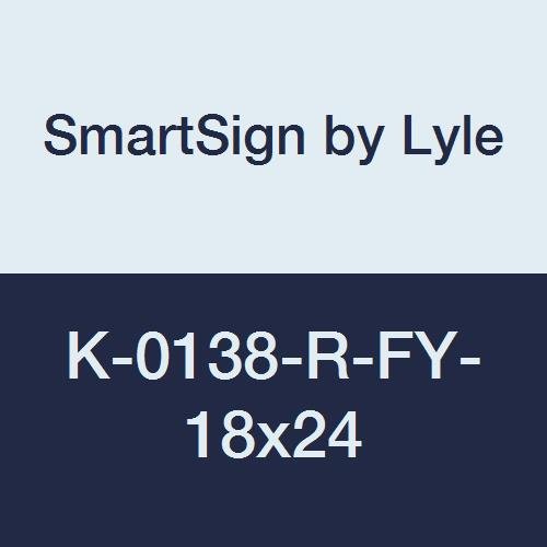 SmartSign "Go Back" Sign with Left Arrow | 12" x 18" 3M High Intensity Grade Reflective Aluminum