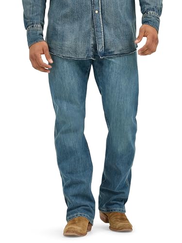 Wrangler Retro Relaxed Fit Boot Cut Jean, Rocky Top, 32W x 34L