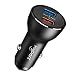 39W 12V Fast Dual USB Car Charger, Volport Metal 3A Rapid Charge Adapter with 2 Quick Charging 3.0 Port for Android Samsung Galaxy S10 S9 S8 Note 9 Note 8 LG Sony iPhone Xs Max XR X 8 Plus iPad Mini