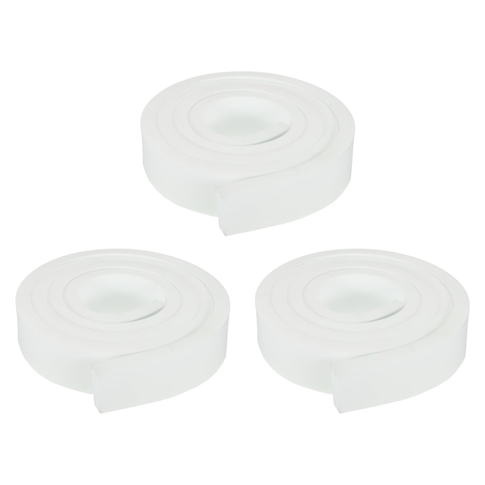PATIKIL 2Meter Expansion Joint Tape, 3Pcs 40MM Self Adhesive Insulation Tape Heating Edge Tapes for Floor Heating Perimeter Insulation Preventing Heat Loss, White