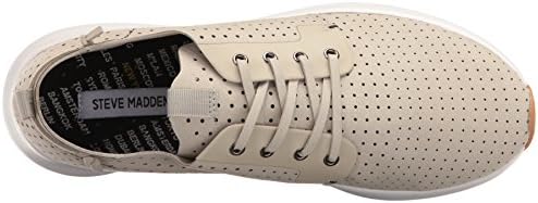 Steve Madden Men's Brixxon Fashion Sneaker, Ice, 7 M US | Image 4