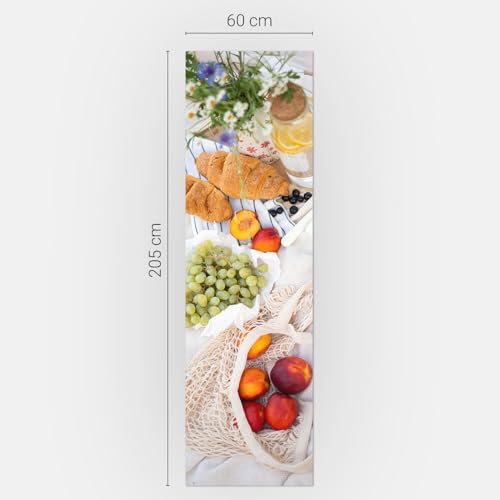 Tapis Magnétique Finition Mate Imperméable 60x205 cm Surface Lisse Durable