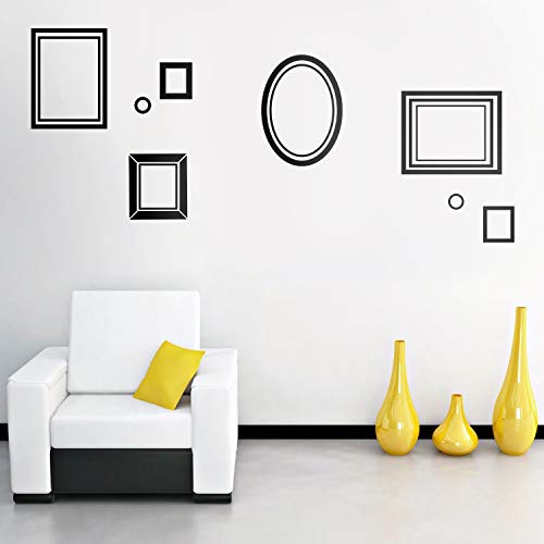Creative Wall Decal Picture Frames Put All That Love on the Wall Today