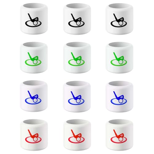 Tarotoo Practice Golf Balls Short Distance Training Golf Balls Save Time to Pick Up Swings in 40 Yards Fits All Clubs 12 Pack