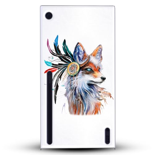 Skin Xbox Series X résistant aux rayures Pixie Cold Renard Art