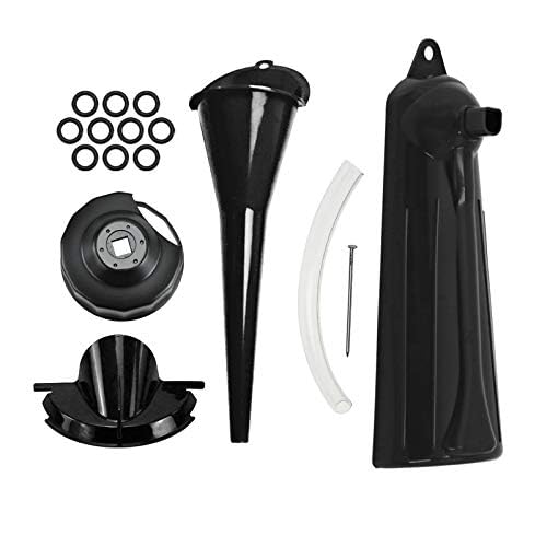 Llave de filtro de aceite, embudo de vaciado, carcasa primaria, embudo de cambio de aceite, tornillo de drenaje para Harley Sportster XL883 Breakout FXSB Touring Softail Dyna