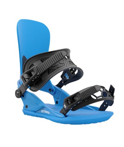 Union Strata Men's Snowboard Bindings, Blue, Small