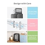 COMFEE’ 1.6 Cu.ft Portable Washing Machine, 11lbs Capacity Fully Automatic Compact Washer with Wheels, 6 Wash Programs Laundry Drain Pump, Ideal for Apartments, RV, Camping, Magnetic Gray - Image 5