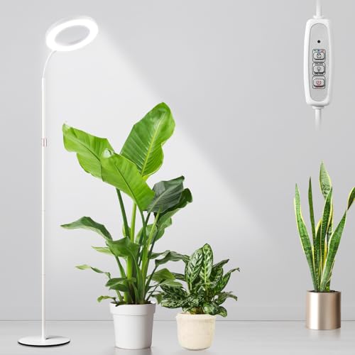 LBW Full Spectrum Grow Light with Stand – Adjustable Height
