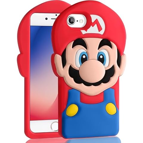 Koecya Cute Cartoon Silicone Case for iPhone Cover