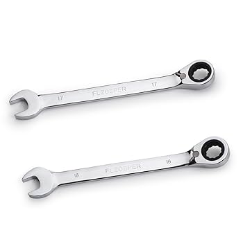 Amazon | 切替式ラチェットメガネレンチ 方向切替レバー付 72