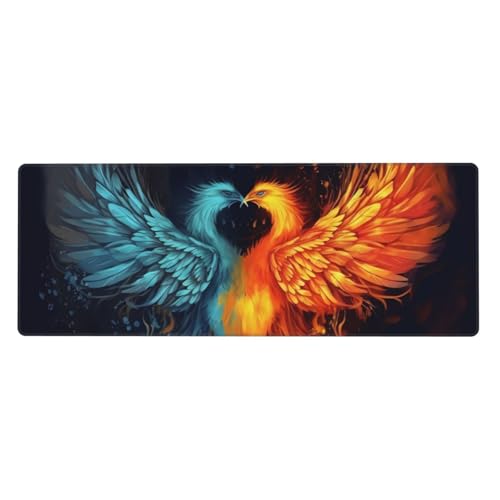 Fire and Water Phoenix }EXpbh g LTCY XL 31.5 x 11.8C` Q[~O}EXpbh ItBX fXN}bg Rs[^[L[{[h}bg mXbvx[X pbh fXNveN^[ z[ItB