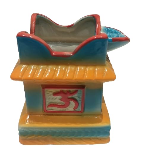 Showkeen Store Tulsi Pot Small Length 4.5" Width 4.5" Height 5" inch