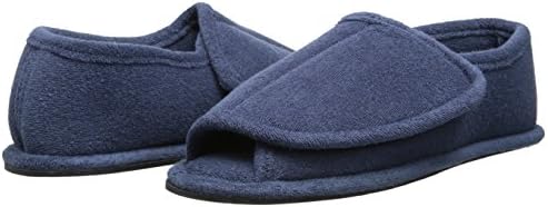 MUK LUKS® Men's Velcro Open Toe Slippers | Image 6