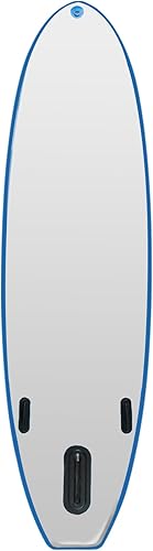 Miniatura 3 de Abahub SUP inflable, ancho 10 pies 6 pulgadas x 31 pulgadas34 pulgadas x 10 pies 6 pulgadas, tabla de remo azul con paleta de kayak SUP ajustable,