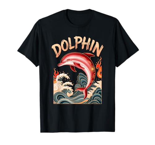 Chinese Traditional Art Dolphin Dolphins Camiseta
