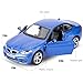 RMZ City 1:36 BMW M2 Toy Car, Diecast Pull Back Model Car, Collection Kids Toy for Aged 3 and up, Gift Blue