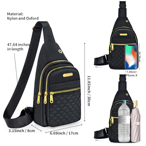 Image of Aisijimo Small Sling Bag For Women Men Casual Crossbody Sling Backpack | Small