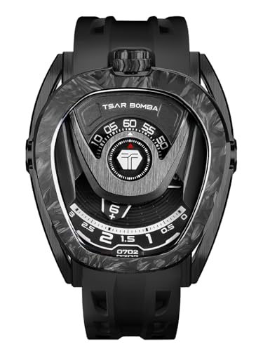 Image of Tsar Bomba Reactor Series Automatic Watch + Bezel Set | Futuristic Multi-Dial Time Display | Asymmetrical Case