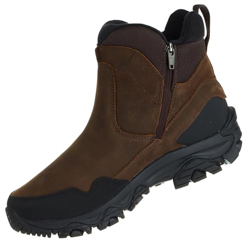 Image of Merrell Men's Coldpack 3 Thermo Tall Zip Waterproof Snow Boots