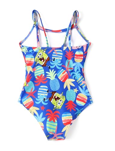 Image of SPONGEBOB SQUAREPANTS Family Matching Swimwear Set, UPF 50+ Quick-Dry Beachwear for Girls，Boys,Women & Men, Multicolor