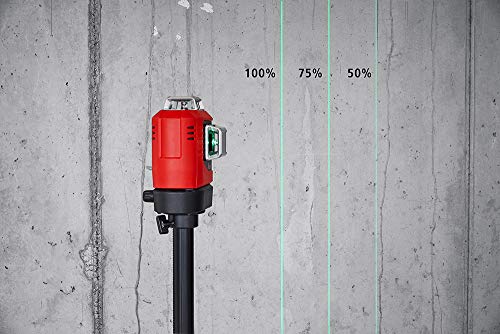 Leica Lino L6G: Nivel láser de línea de 3x360 grados con batería Li-Ion, cargador, adaptador magnético innovador y soporte para pared en una carcasa (láser verde, alcance de trabajo: 35 m) - imagen 14
