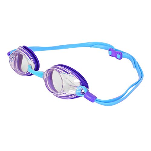 TYR VELOCITY ADULT GOGGLES, Clear/Purple/Blue, One Size