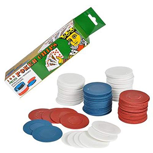 Jetons de poker en plastique rouge blanc bleu lot de 2500 pour table de jeu