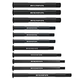 Ersatz-Fahrradachse vorne und hinten, 12/15 mm Durchmesser, 1215 mm Länge, mehrere Gewindeoptionen, P1 5 P1 75 (Φ12 x 142 L x M12 (P1,5) x 19 l