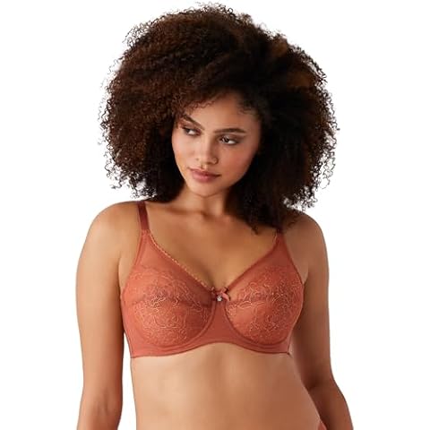 Wacoal Women's Plus Size Retro Chic Full Figure Underwire Bra, Chutney, 36DDD Cover