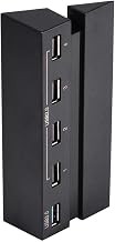 FOSA High Speed 5-Port USB Hub 2.0 & 3.0 Expansion Hub Controller Adapter for PS4 Game Console