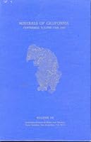Minerals of California: centennial Volume, 1866-1966 B0006FF0EK Book Cover