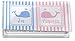 YouCustomizeIt Striped w/Whales Vinyl Checkbook Cover (Personalized)