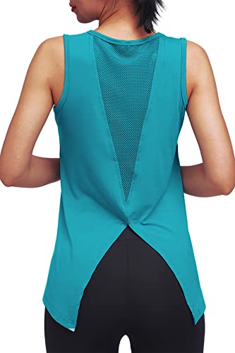 image for Mippo Workout Tops for Women Yoga Atheltic Tops Muscle Tank Tennis Shi