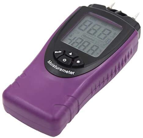 Cyfrowy tester wilgotności wilgotności do drewna Materiały budowlane Materiały budowlane, Wyświetlacz LCD