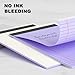 AILZFEI Pink Purple Small Legal Pad 5 x 8 College Ruled Color Legal Pads Paper Notepads 6 Pack Sturdy Back Writing Pads 5 x 8 Note Pads Perforated Narrow Ruled Pads of Paper